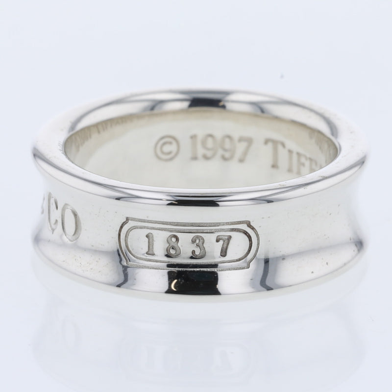 ティファニー リング・指輪 1837 幅約7mm シルバー925 8号 レディース TIFFANY&Co. 【中古】K10323721 【PD3】