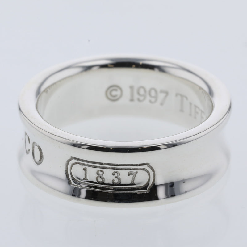 ティファニー リング 指輪 1837 幅約7mm シルバー925 9号 レディース TIFFANY&Co. 【中古】 K10601262