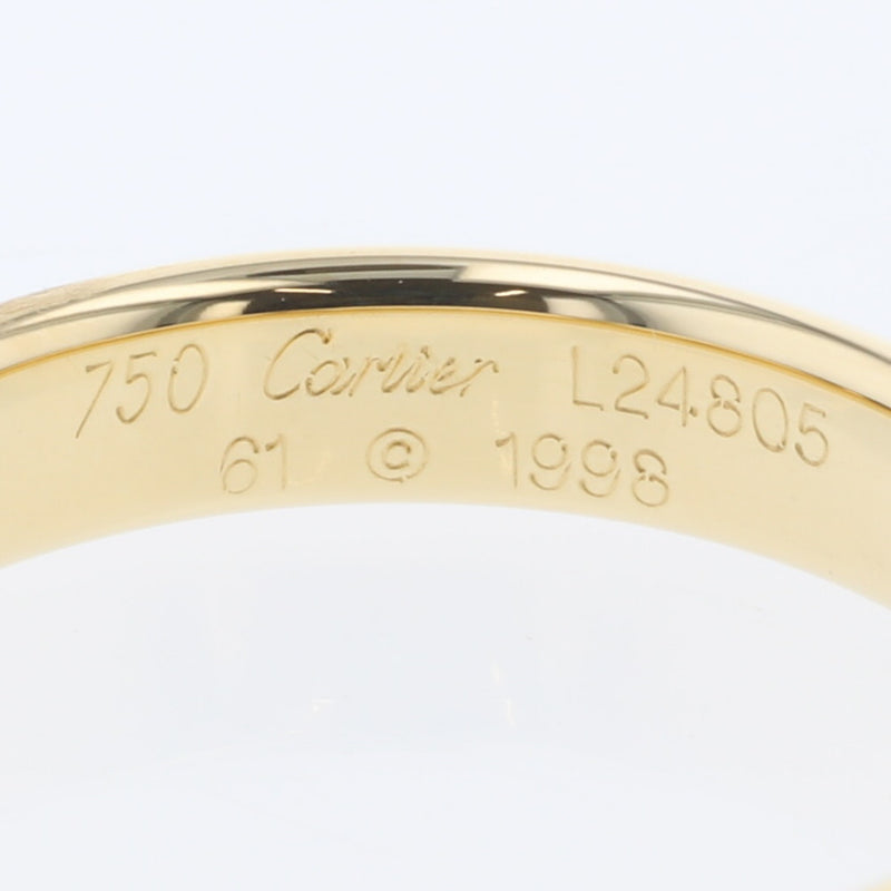 カルティエ リング・指輪 スリーカラー 幅約4.5mm K18イエローゴールド K18ホワイトゴールド K18ピンクゴールド 21号 メンズ CARTIER 【中古】 K11221970 【PD3】