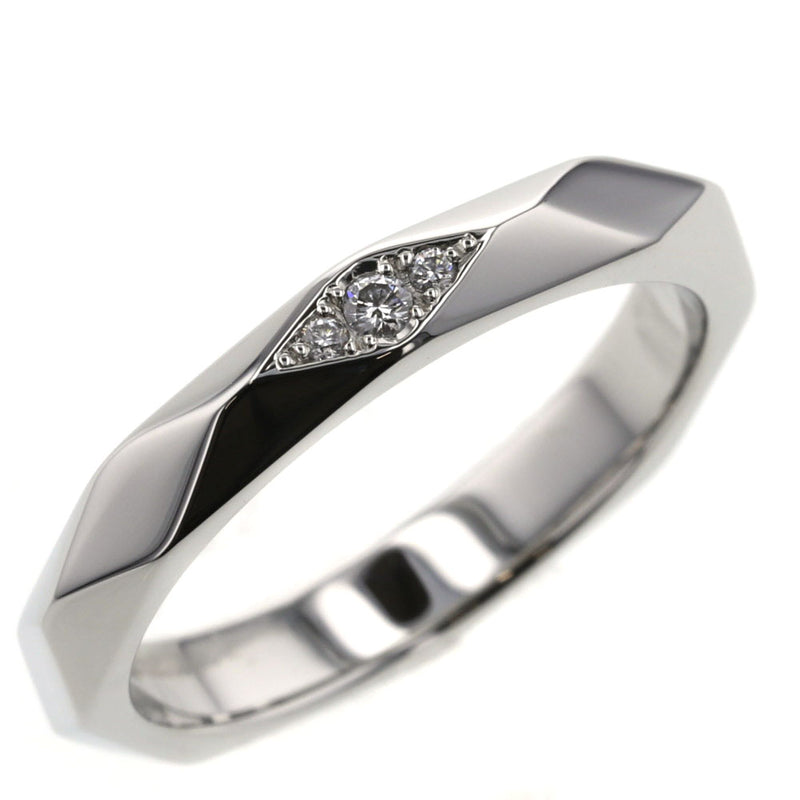 ブシュロン リング 指輪 ファセット ミディアム ダイヤモンド 3P 幅約