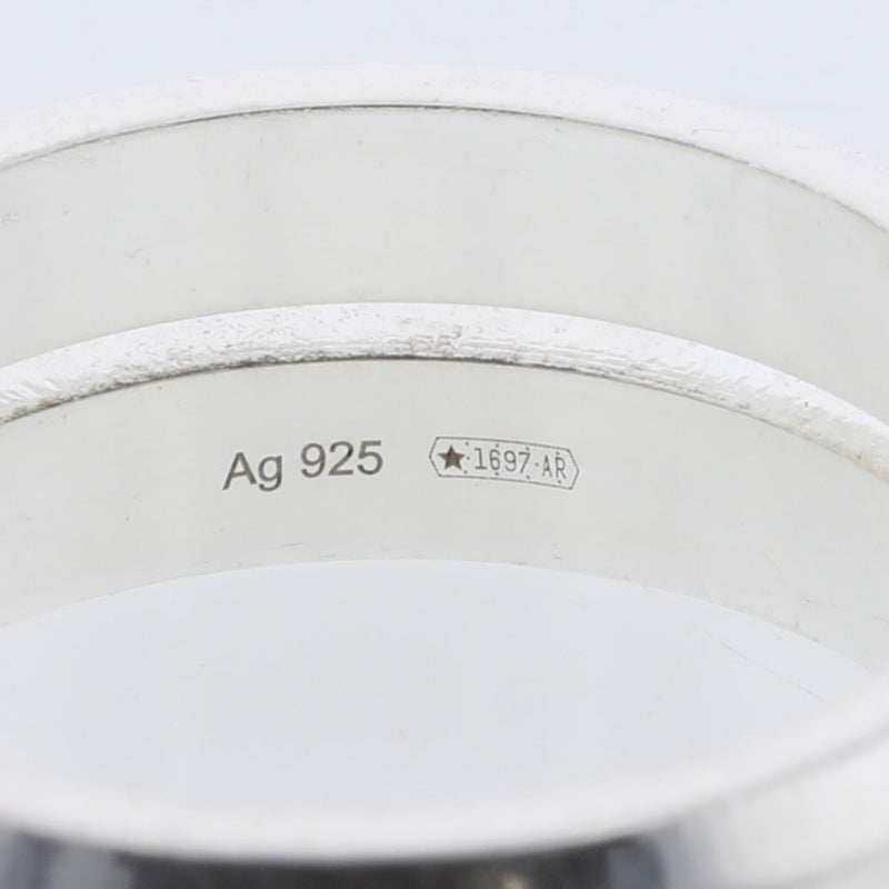 グッチ リング・指輪 ノット 幅約7mm シルバー925 14.3号 メンズ GUCCI 【中古】 K20208649