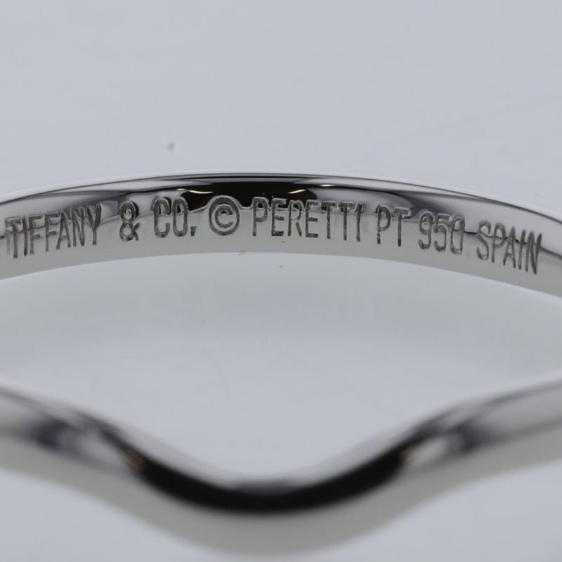 ティファニー リング 指輪 カーブドバンド 幅約2ｍｍ プラチナPT950 17号 メンズ TIFFANY&Co. 【中古】 K20513665