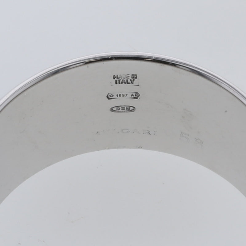 ブルガリ リング・指輪 セーブザチルドレン シルバー925 上部約18号 下部約20号 メンズ BVLGARI 【中古】 K20520822