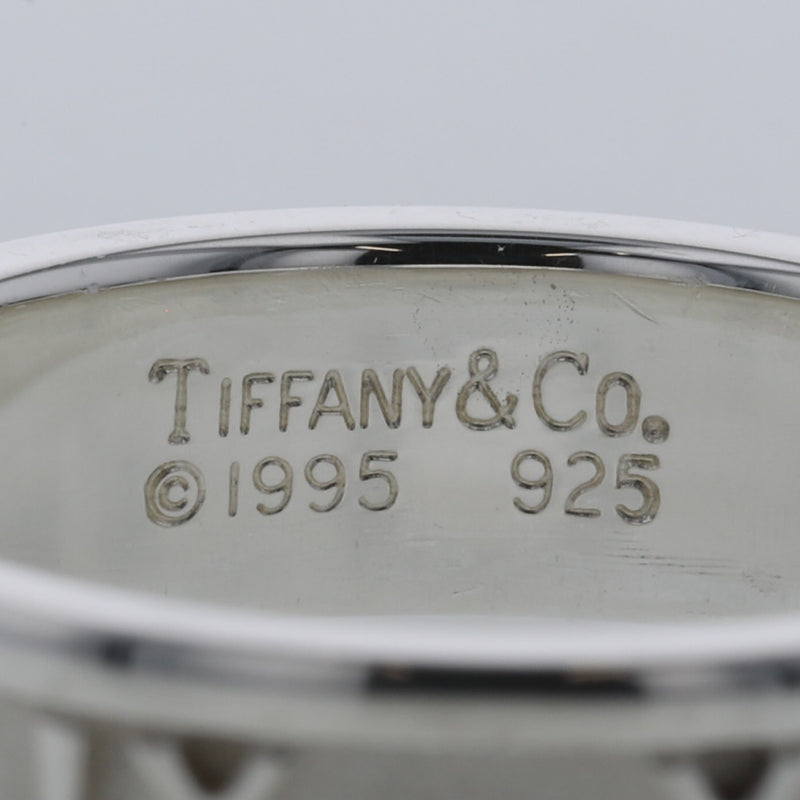 ティファニー リング 指輪 アトラス 幅約6mm シルバー925 上部約18.5号-下部約19.5号 メンズ TIFFANY&Co. 【中古】 K20729244 【PD3】