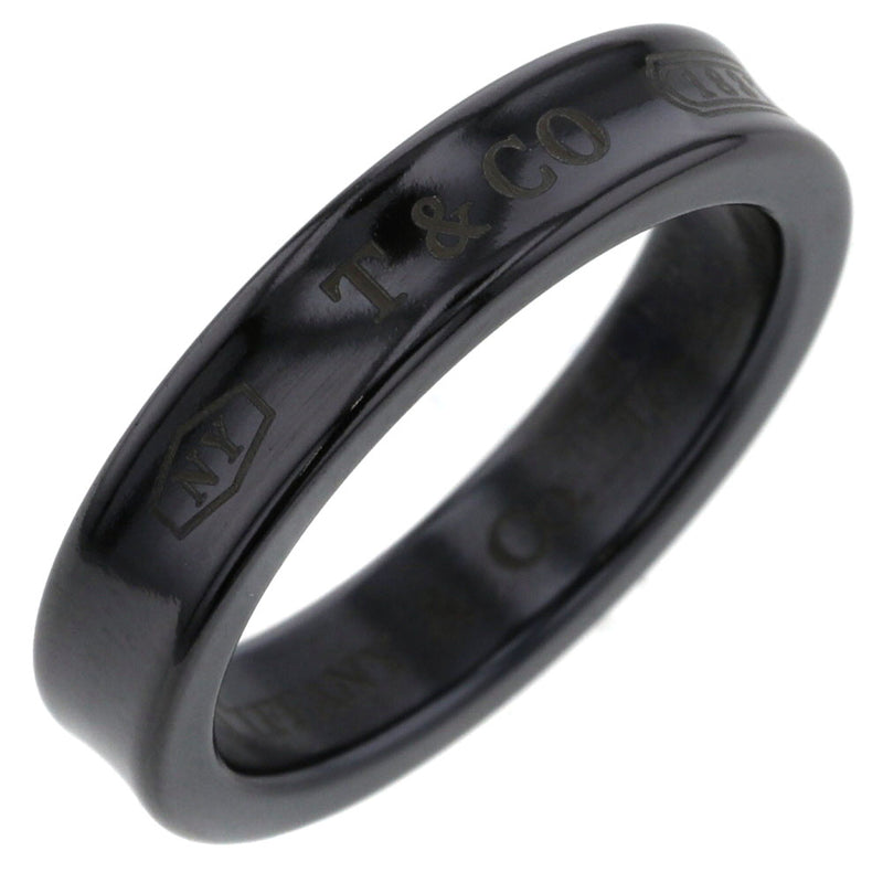 ティファニー リング 指輪 1837 ナロー チタン 9号 ブラック
