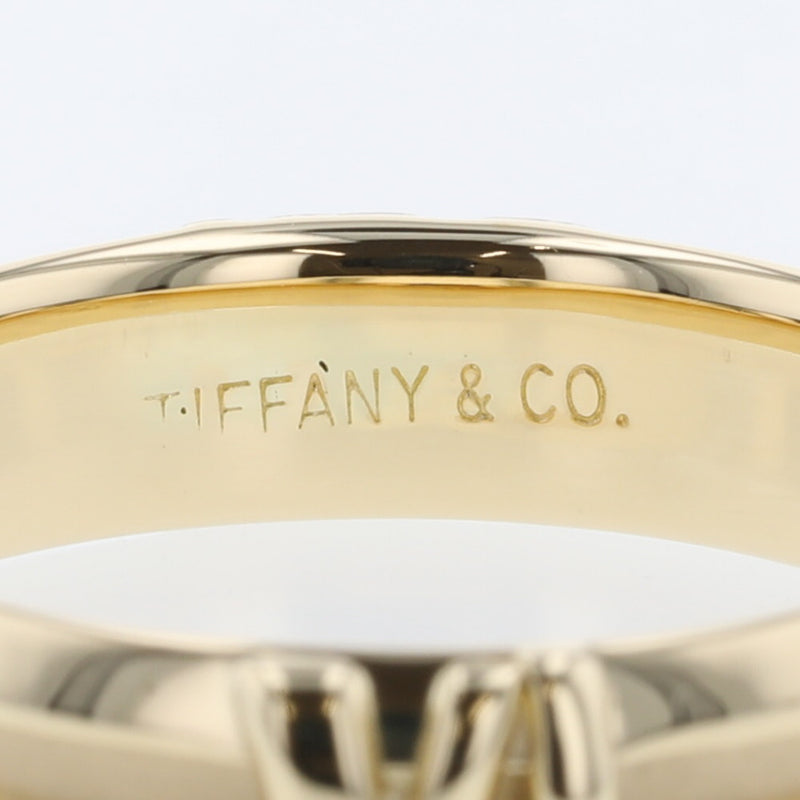 ティファニー リング 指輪 アトラス ニューメリック K18イエローゴールド 15号 メンズ TIFFANY&Co. 【中古】 K20805378