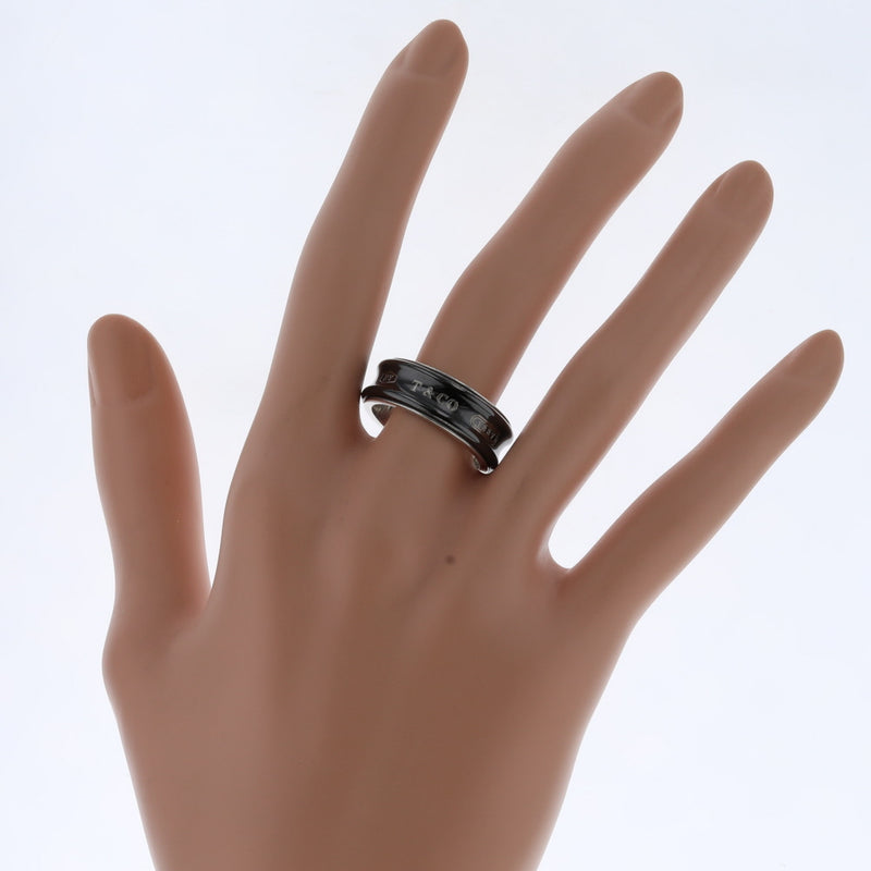 ティファニーリング 指輪 1837 幅約8mm チタン シルバー925 上部20号 