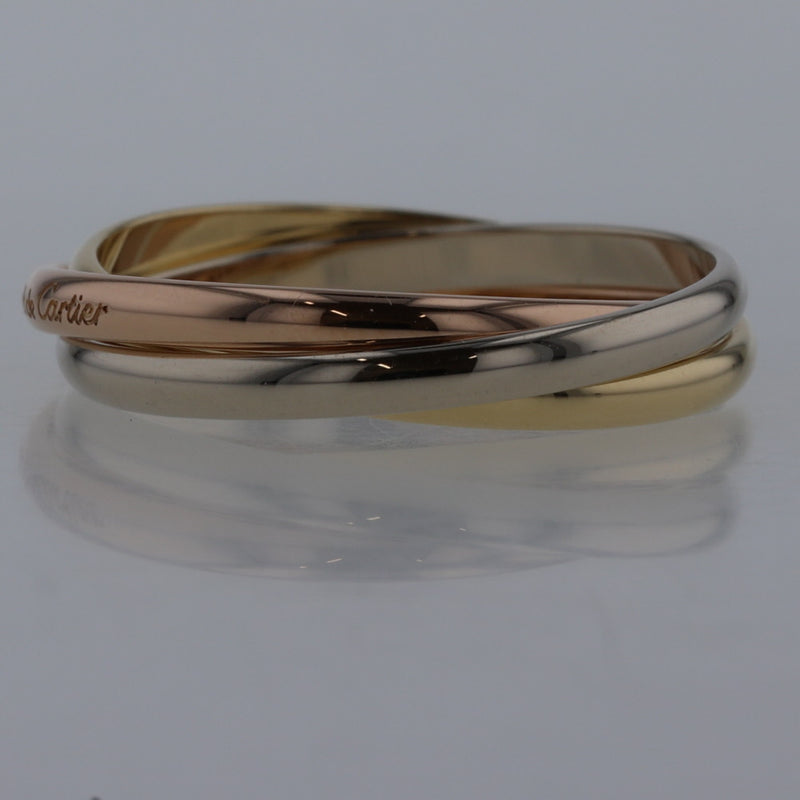 カルティエ リング 指輪 トリニティ XS 幅約2ｍｍ K18ホワイトゴールド