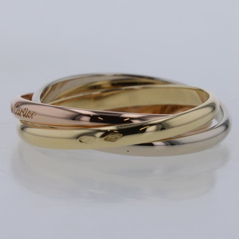 カルティエ リング 指輪 トリニティ XS 幅約2ｍｍ K18ホワイトゴールド 